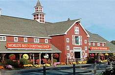 Yankee Candle Flagship Store in nearby South Deerfield